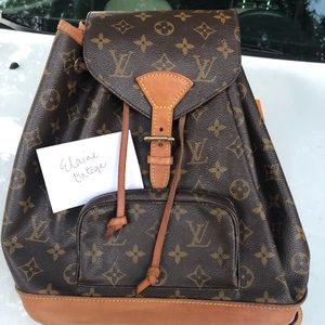 Louis Vuitton Authentic Montsouris MM backpack